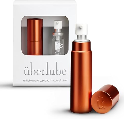 Miniatura 6 de Uberlube Lubricante de silicona  Dos tubos de repuesto de lubricante de viaje de 0.5 fl oz (0.5 fl oz), lubricante de silicona sin perfume,