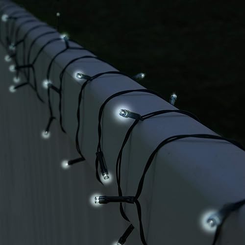 Miniatura 8 de Pure Garden Paquete de 2 tiras de luces LED con energía solar