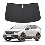 Windshield Sun Shade for Honda CR-V 2017 2018 2019 2020 2021 2022 Front Window Shade Sun Visor Protector Honda CRV Accessories Foldable Sunshade Blocks UV Rays Keeps Your Car Cooler