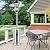 COSTWAY 48,000 BTU Outdoor Patio Heater, Stainless Steel Tall Propane Heater with Wheels & Drink Shelf Table, Safety Auto Shut Off Valve, Portable Standing Patio Heaters for Outdoor Garden Backyard