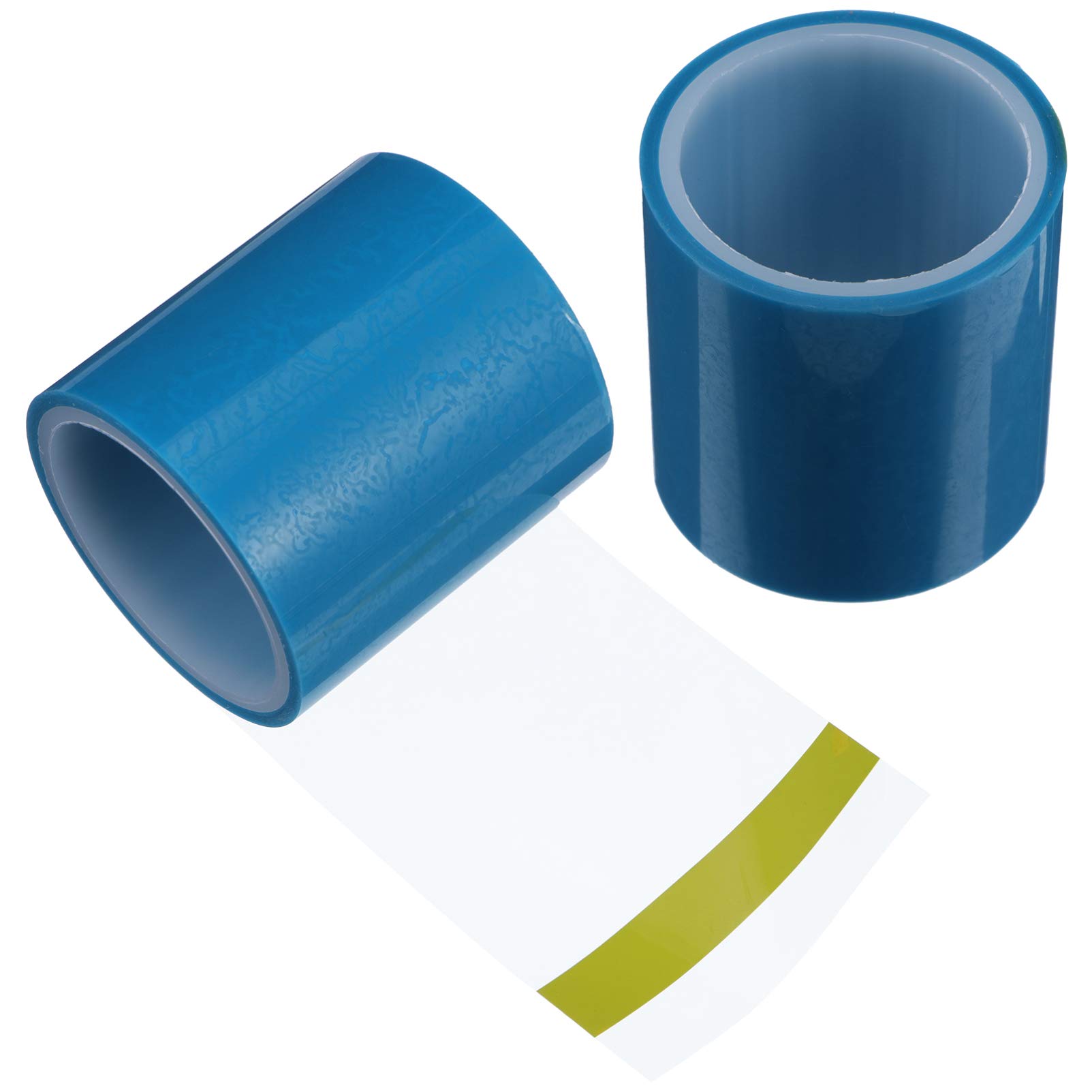 MILISTEN 2 Rolls Resin Tape Epoxy Resin Molding Tape Roll Silicone Adhesive Tapes Traceless Craft Tape Dark Blue for Making Epoxy Resin Craft Pendant Tables Hollow Frame Bezels