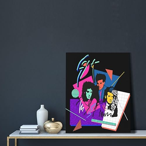 Miniatura 5 de IsjHLAMr Soda Rock Band - Pinturas estéreas, arte de pared para dormitorio, cocina, decoración de pared, listo para colgar, decoración de