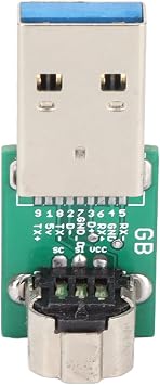 SNAC Handle Adapter, Serial Native Accessory Converter No Latency Game Controller Adapter Supports Use with Multiple Joysticks for MISTer FPGA 10 Board