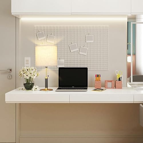 Miniatura 6 de 18.9" Bedside Table Lamp for Nightstand 3-Color Temperatures Living Room Lamp for Bedroom Wood Fabric Pull Chain Switch Small Desk Lamps Home Office