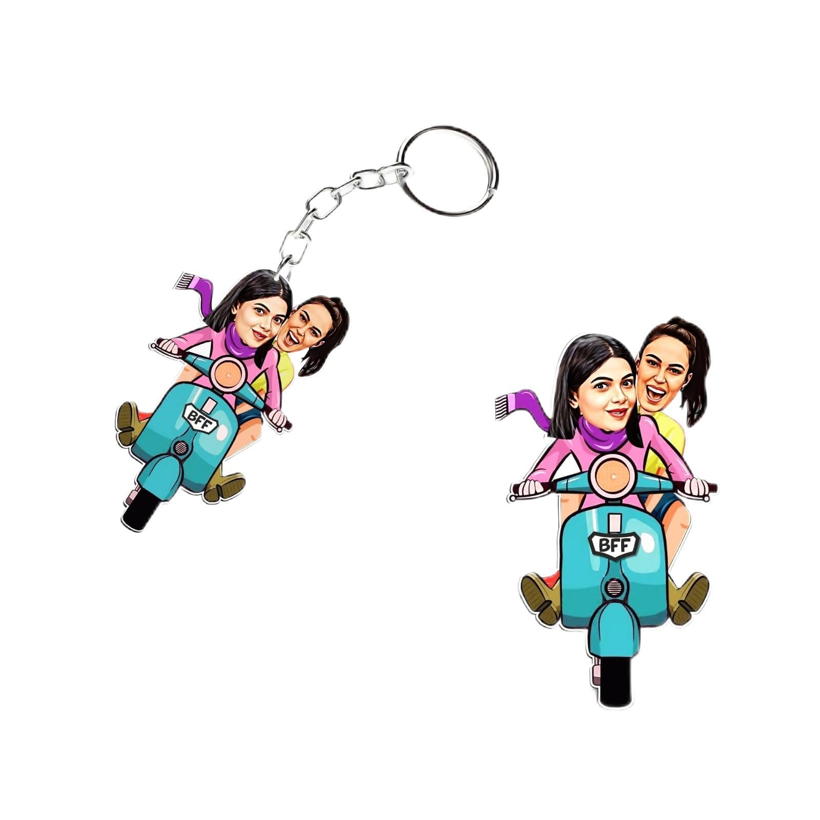 Zoci Voci Besties Caricature Friendship Day Gift Best And Unique ...