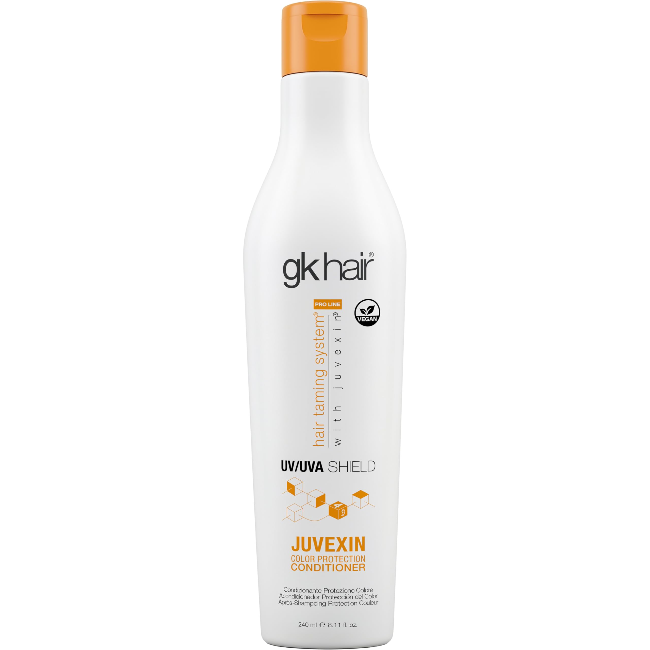GK Hair Global Keratin UV Color Shield Conditioner 240 ml - Deep Cleansing Color & Sun Heat Protection For Color Treated Dry Damage Frizzy Hair - Sulfate And Paraben Free-image-41