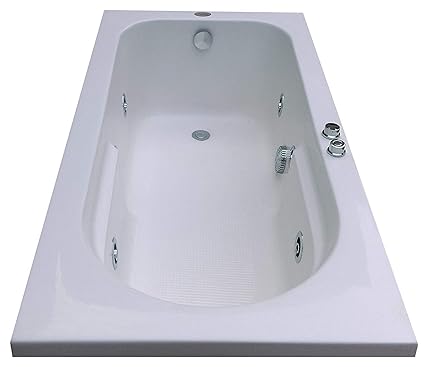 MADONNA Prestige 4 feet Acrylic Whirlpool Bathroom Tub (White)