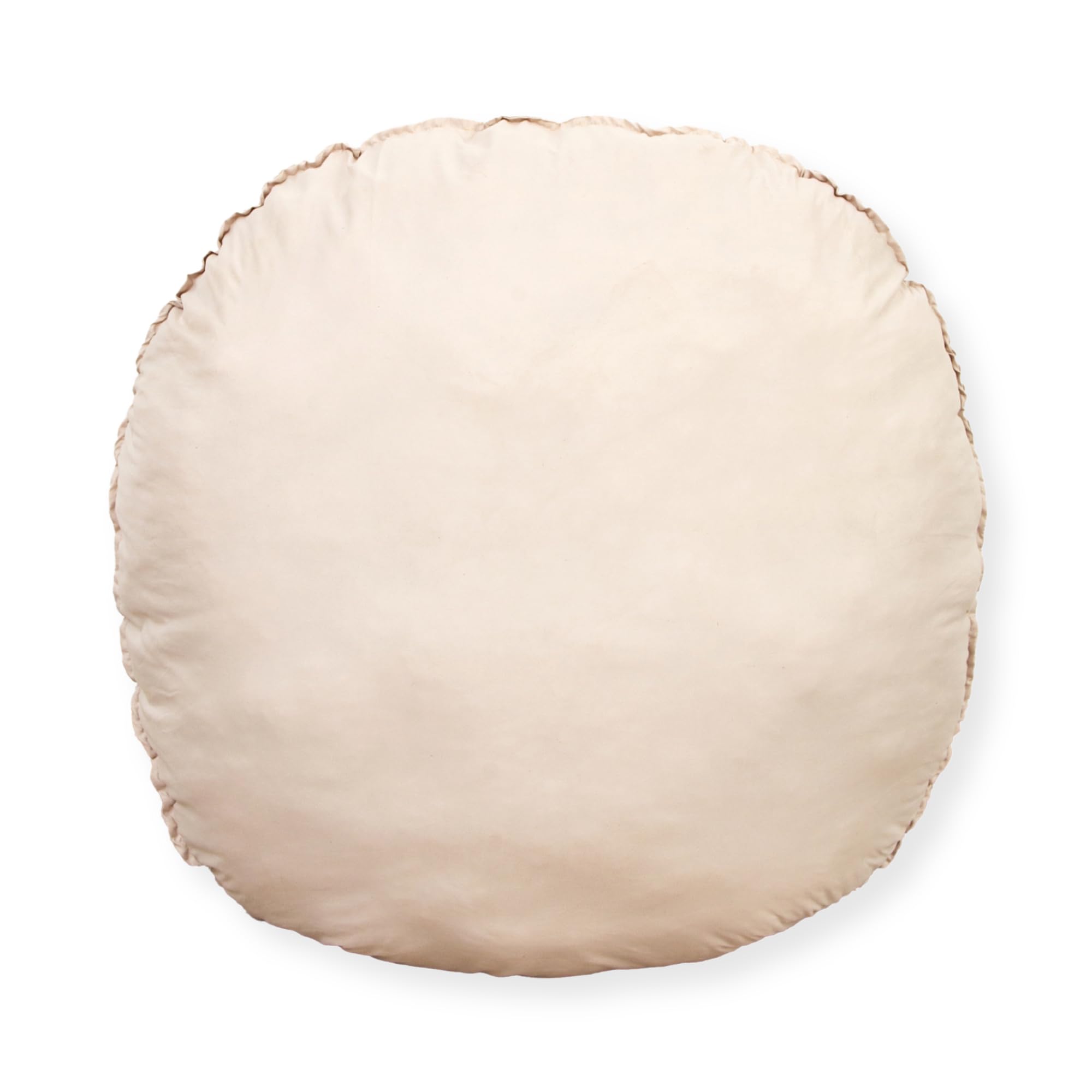 Coussin de sol anti-mal de dos : Pouf coton-cellulose ergonomique 100x100x30 cm