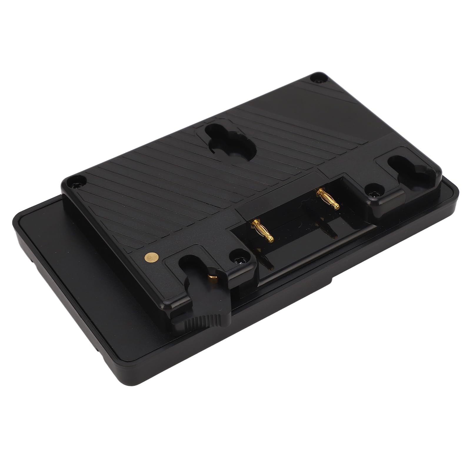 Placa Adaptadora Convertidora para Batería Bauer Gold Mount a V Mount con Salida D Tap