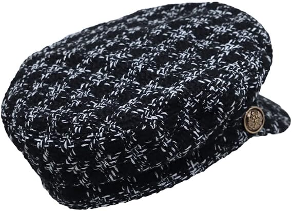 WITHMOONS Womens Wool Baker Boy Hat Winter Newsboy Beret Cap KRG1427