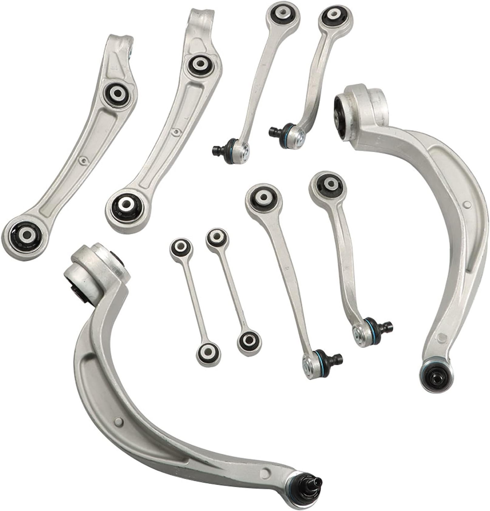 labwork 10pc Front Control Arm Ball Joint Suspension Kit Replacement for 2012-2015 Audi A4 A5 RS5 S4 S5 Q5