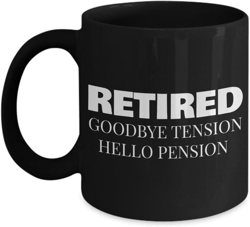 Fabtivia Retirement Coffee Mug Gift Idea For Women Men