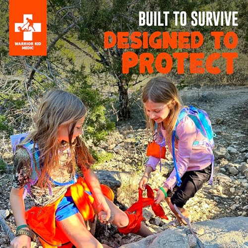 Image of Med Kit with Triangular Bandage Compact First Aid Kit for Kids & Adults - First Aid Supplies for Minor Injuries, Cuts & Scrapes - Ideal for Car, School, Home, Travel & Camping