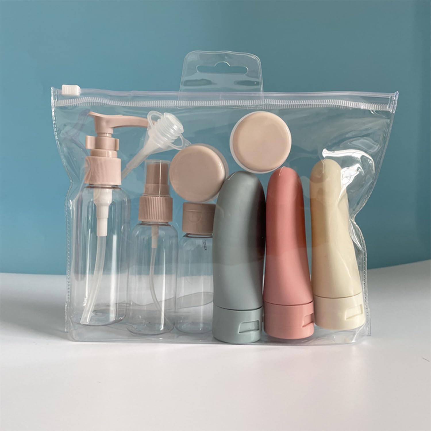 Cosmetic Container, 11 Piece Travel...