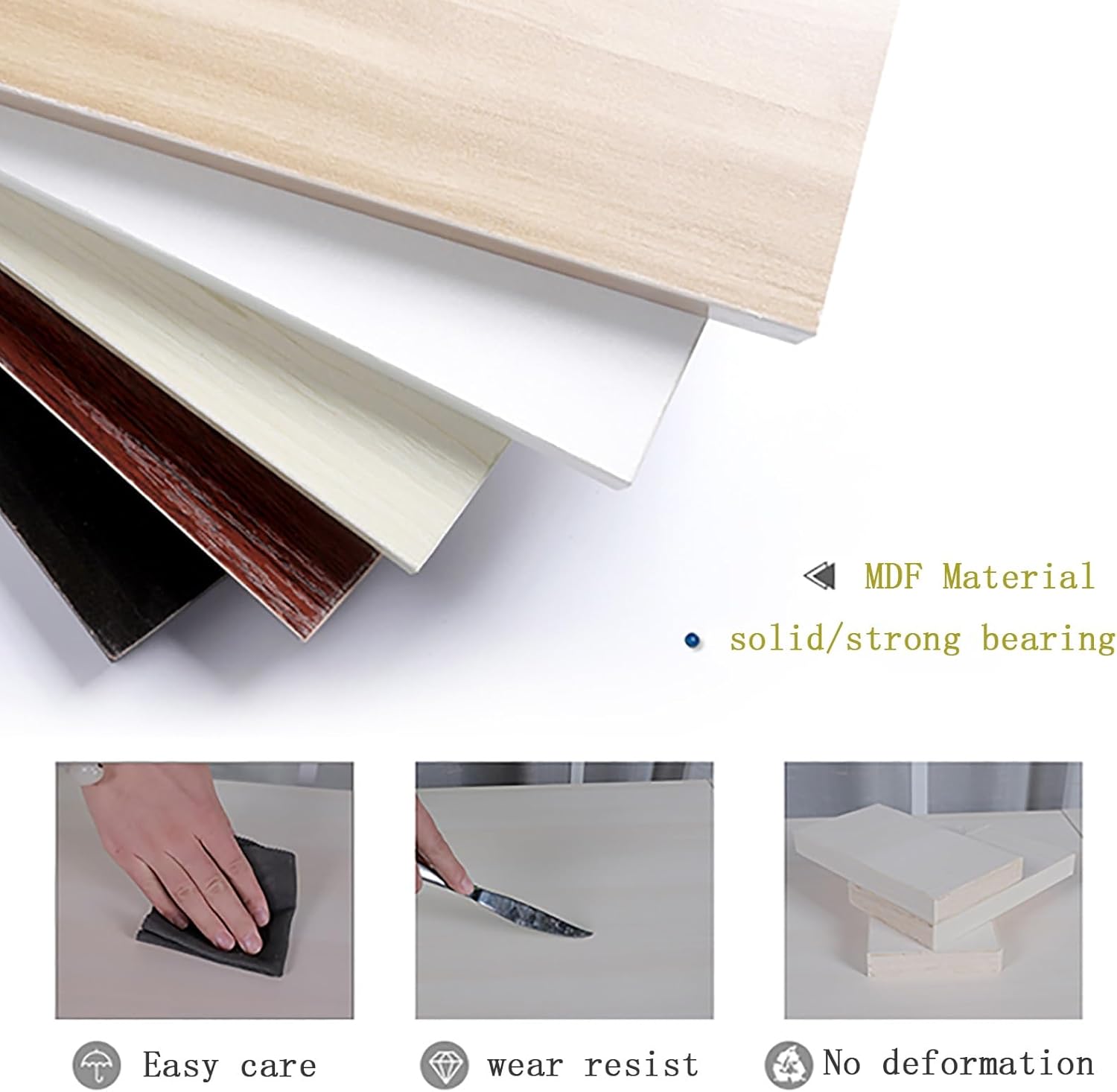 Dining Bench Wooden Bench for Entryway Bed Bench Indoor Kitchen Bench with Metal Legs Space-Saving Furniture for Dining Bedroom Garden Entryway Farmhouse Hallway Living Room(Brown,120*35*45cm)