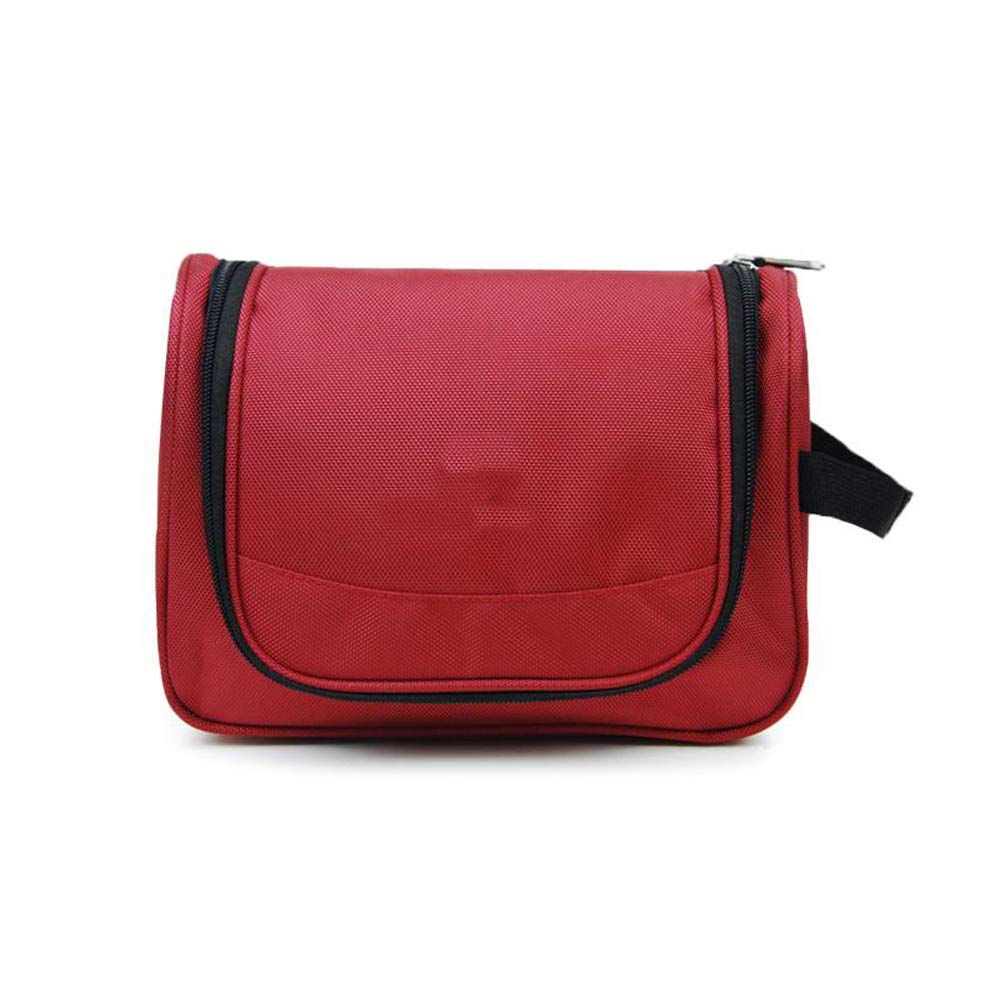 Trousse de toilette rouge REYG grand format imperméable pour homme et voyageur