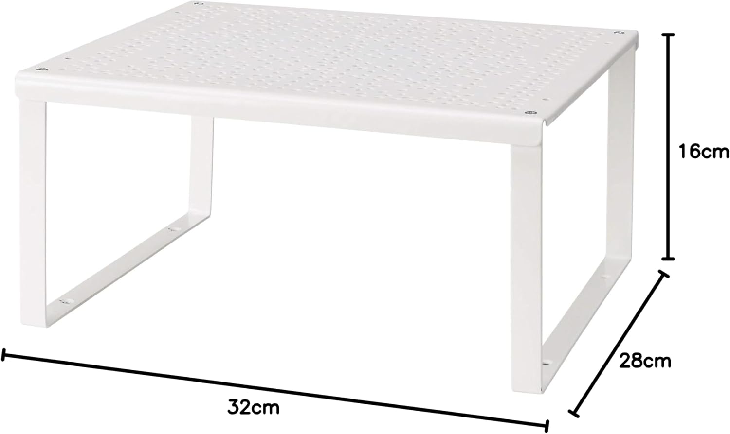Ikea VARIERA Shelf Insert White 32x28x16 cm 601.366.23 One Size,Others_SML, 32x28x16cm