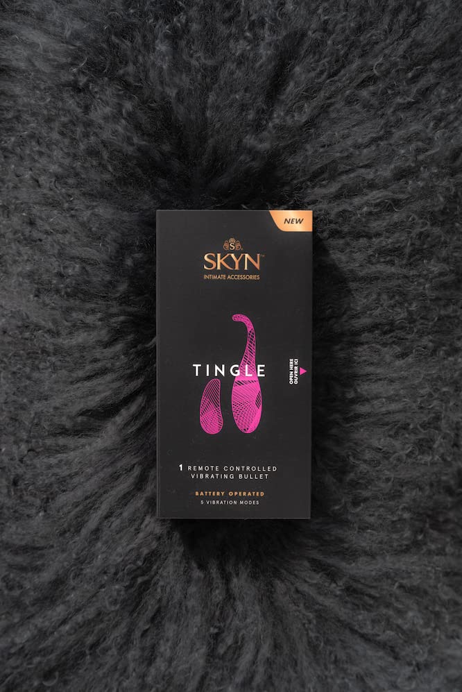 Amazon.com: SKYN Tingle Personal Massager - Remote Controlled Vibrating  Bullet - 1 Count : Health & Household