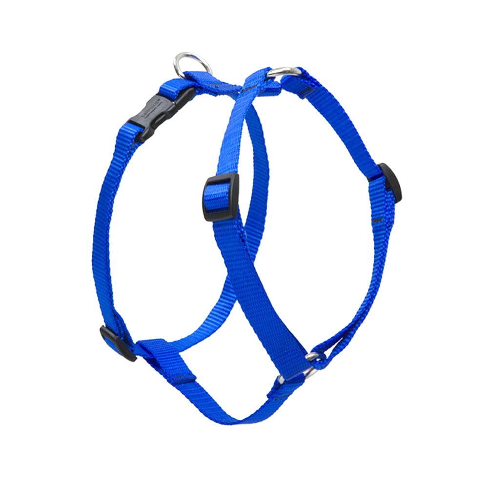 Lupine Roman Harness for Large Dogs, 1-inch/ 24 - 38-inch, Blue