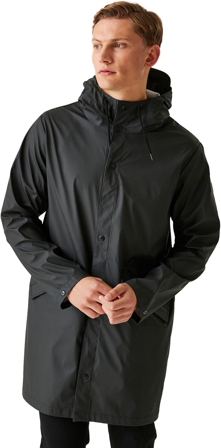 Regatta Mens Trustan Parka (L) (Black)