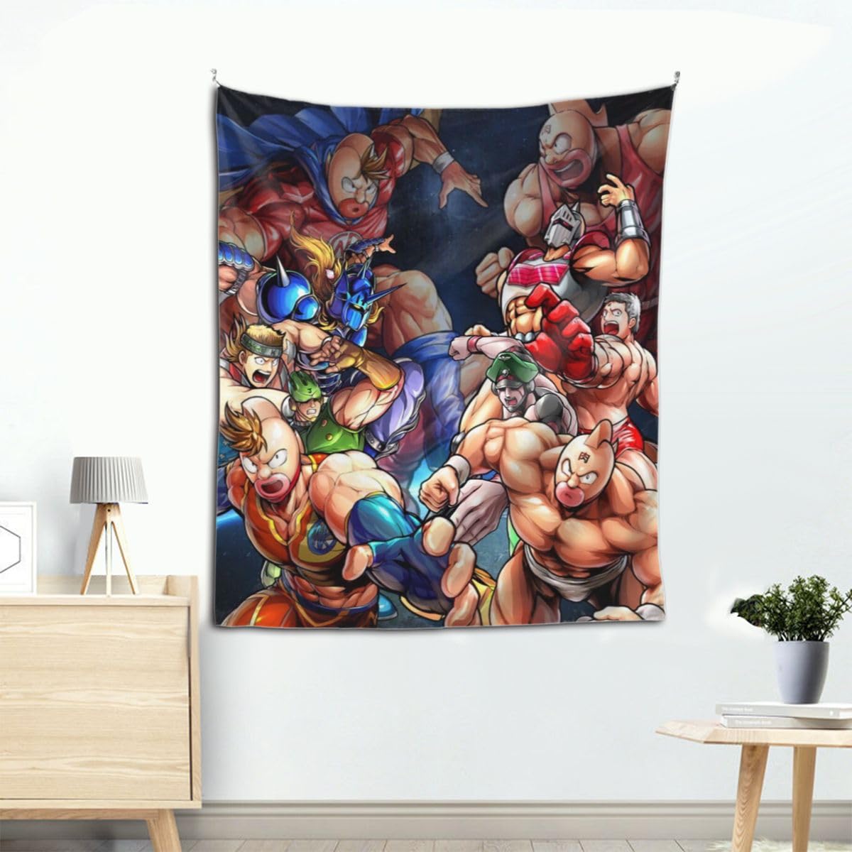 Amazon.co.jp: キン肉マン (3) タペストリー、壁画、インテリア絵画