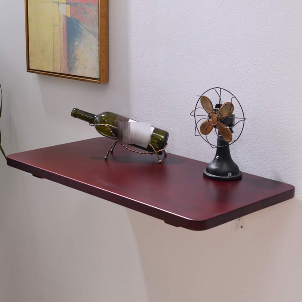 Table suspendue peu encombrante et bureau mural pliant pour gagner de la place