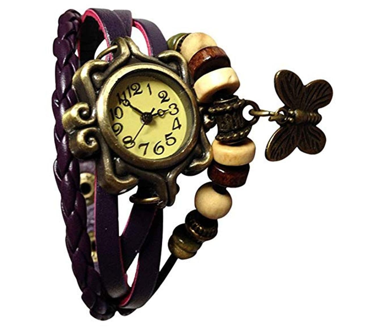 MVS Analog Women Butterfly Watch | Elegant and Smart Design | Fit for Casual Uses (Purple) (B0CVB5JNFD) Amazon Price History, Amazon Price Tracker