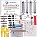 CYCOBYCO Bicycle Brake DOT Oil Bleed Kit for AVID Sram Formula Hayes Bngal Hope Quad Kingdom Promax Hydraulic Disc Tools(Set B)
