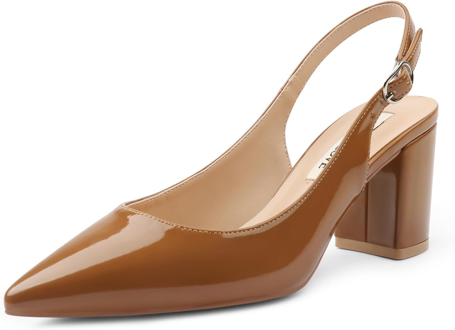 JOY IN LOVE Pumps for Women Chunky Heels Comfortable Block Heel Work Dress Pump Shoes