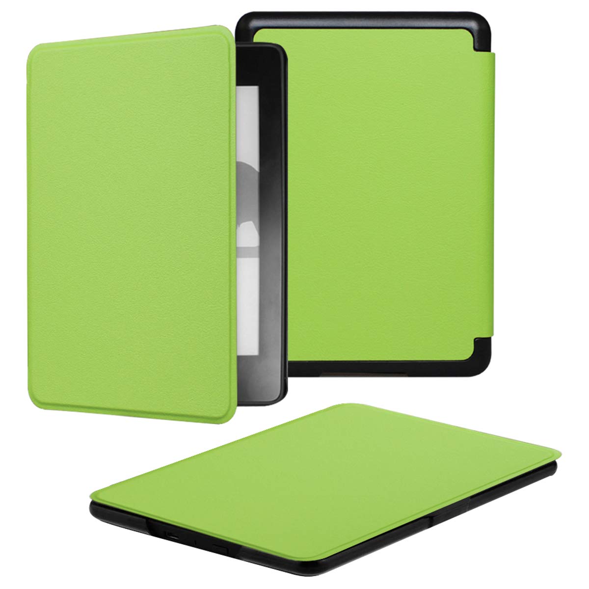BOUTIQUE Kindle Paperwhite Leather Water-Safe Case Cover (10th Generation, 2018 Releases), Only Suitable for Model PQ94WIF, Green