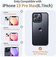 Vista 443 de Yriklso Strong Magnetic Case for iPhone 11 [Compatibilty with MagSafe] Protective Shockproof Cover Phone Case for iPhone 11 6.1" Frosted Purple