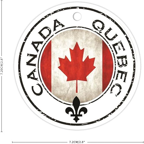 Miniatura 2 de Adornos de Navidad de Canadá Quebec Hoja de Arce Adornos de Cerámica Adornos de Árbol de Navidad Colgante Hogar Decoración Tradicional Festival