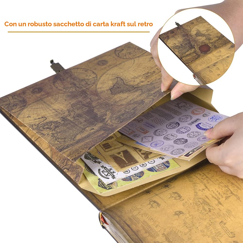 Scrapbooking Album Foto 180 Pagine