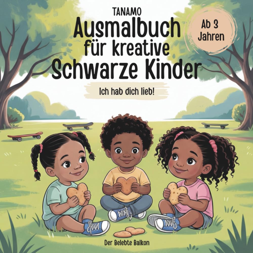 Ausmalbuch für kreative Schwarze Kinder ab 3 Jahren Ausmalen, Kritzeln, Entdecken und Spaß haben für BIPOC Kids Specialedition: Ich hab dich lieb! ... Kinder, Specialedition: Ich hab dich lieb!)