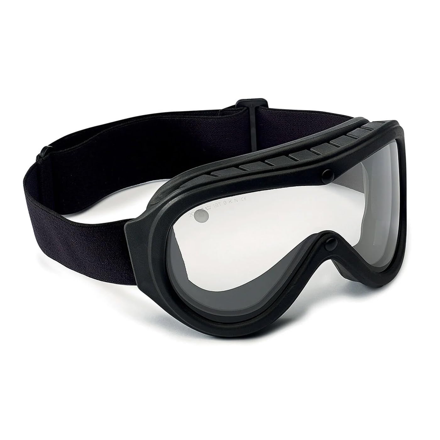 Masque balistique antibuée Bollé avec monture étanche en TPR noir