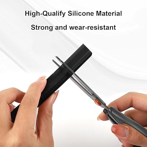 Miniatura 3 de Reemplazo de barrido de puerta de tormenta de 3.3 ft para Larson y Pella Storm, barrido de puerta de goma para puertas exteriores, se adapta a la