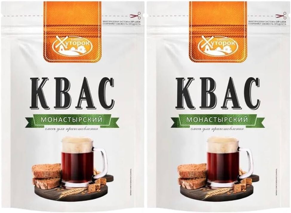 "BABUSHKIN KHUTOROK" Kvass Bread Powder Monastyrsky, 150g