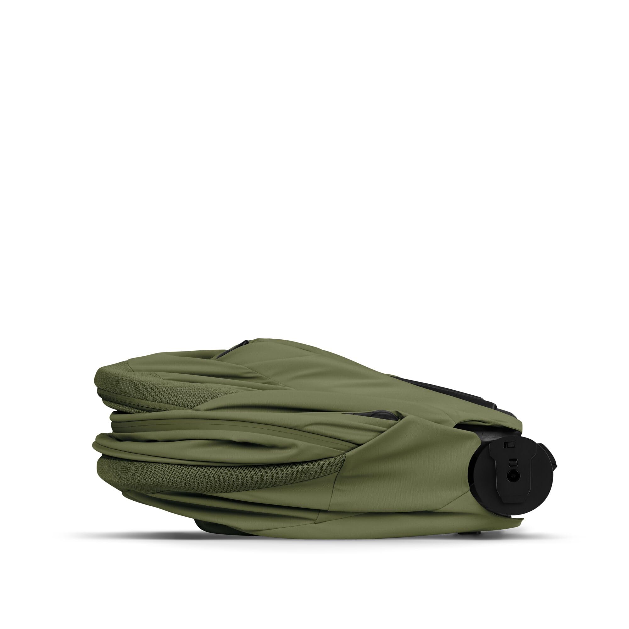 CYBEX Gold Poussette TALOS S LUX & nacelle Fold Cot, Moss Green | De la naissance à 4 ans, jusqu'à 22 kg max, nacelle pliable, système de voyage tout-terrain, capote XXL UPF50+