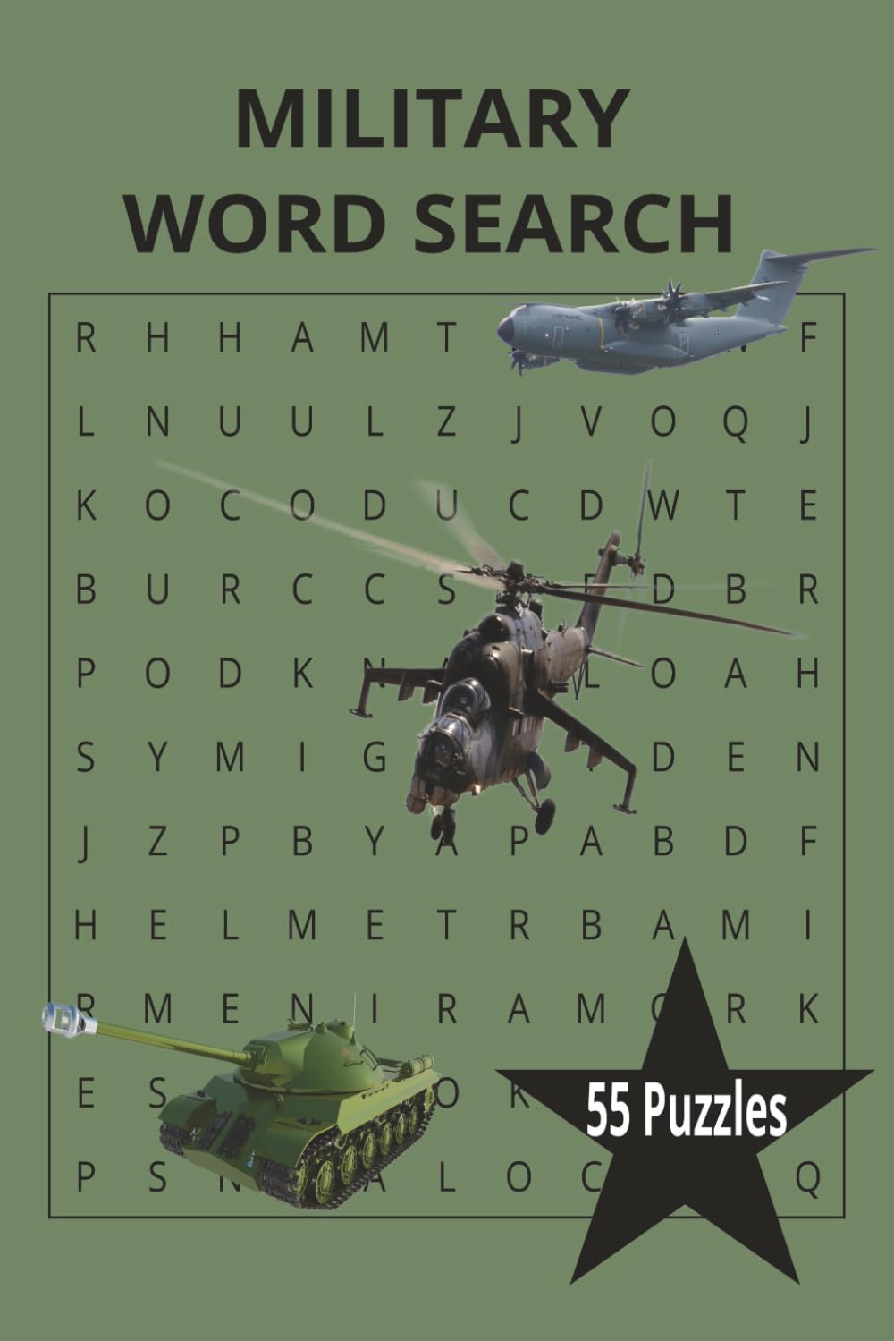 Military Word Search: Word‑Finding Missions Honoring the Army, Navy, Air Force, Marines & Coast Guard
