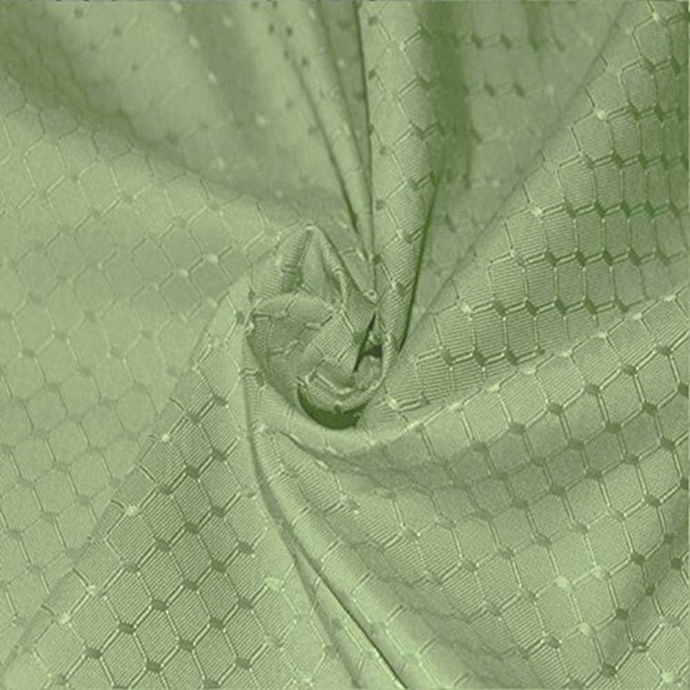 Tektrum Heavy Duty 60 X 120 inch Rectangular Elegant Waffle Weave Check Jacquard Tablecloth Table Cover-Waterproof/Stain Resistant/Wrinkle Free-Great for Dinner, Banquet (Light Sage Green)