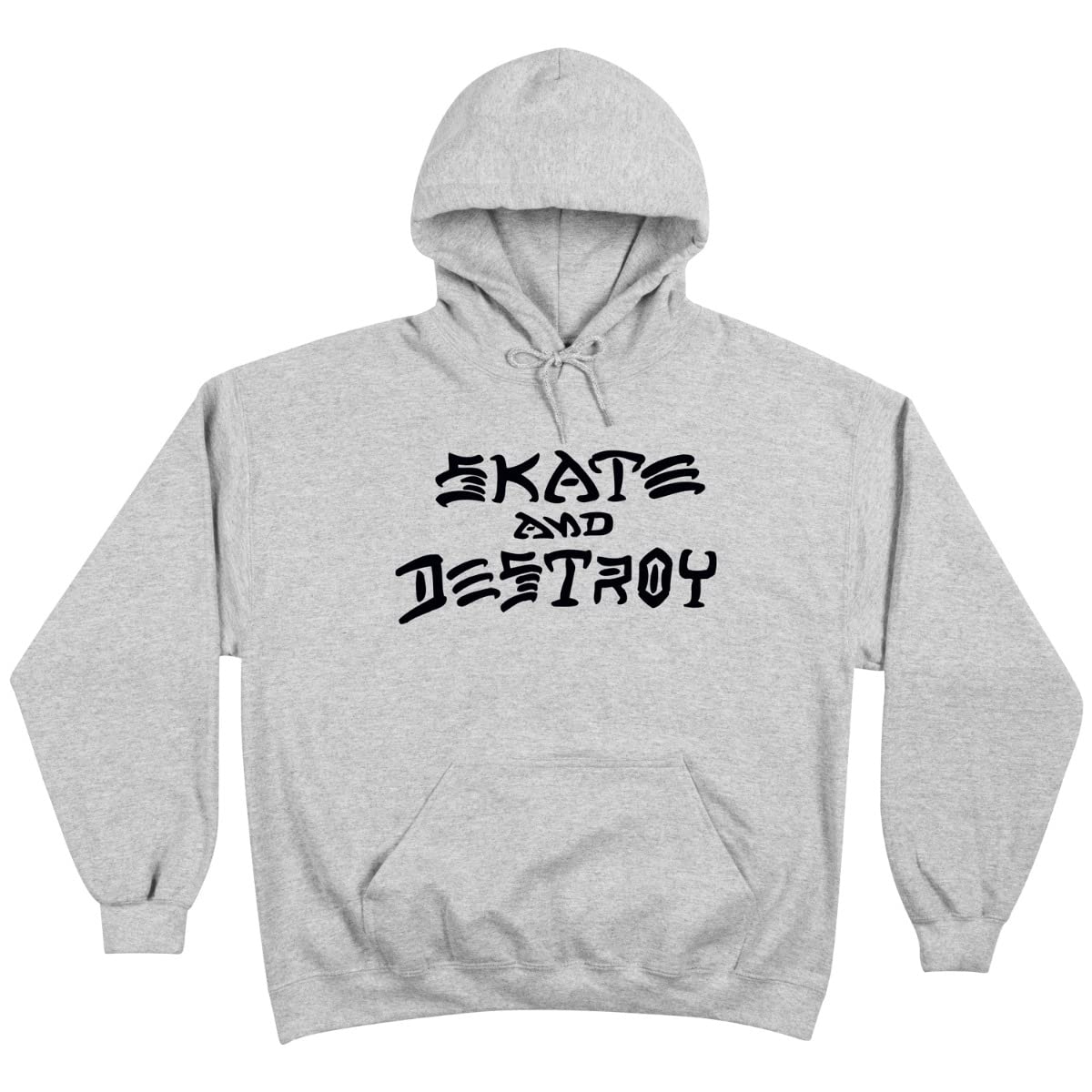 Skateboard Magazine Hooded Pullover Skate and Destroy Skate Sweatshirt