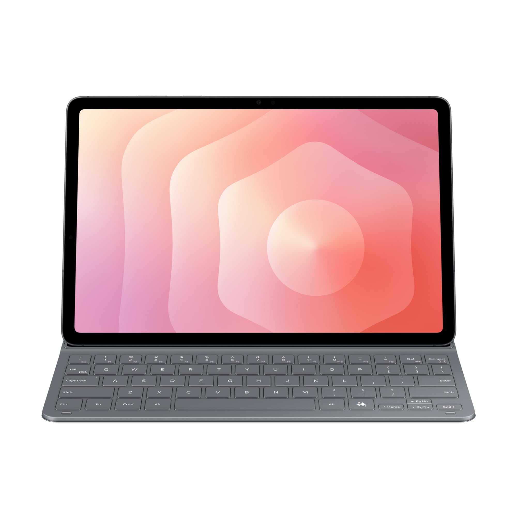 Samsung Book Cover Keyboard Slim グレー Samsung Book Cover Keyboard Slim EF-DX730 Galaxy Tab S11 için