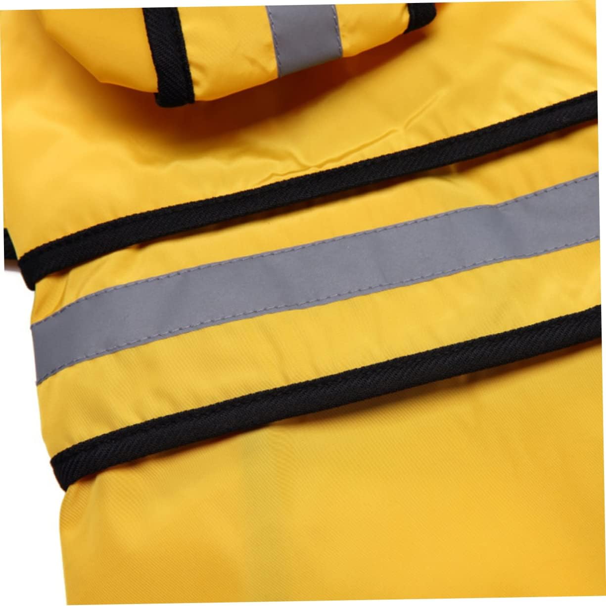 SUPVOX 3pcs Lovely Dog Reflective Raincoat Pet Coat for Small Dogs and Cats Lightweight Outdoor Rainwear Hood