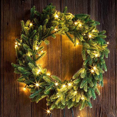 image for Elcoho 2 Pack Wreath Frames 8 Inch and 12 Inch Wire Wreath Frames with