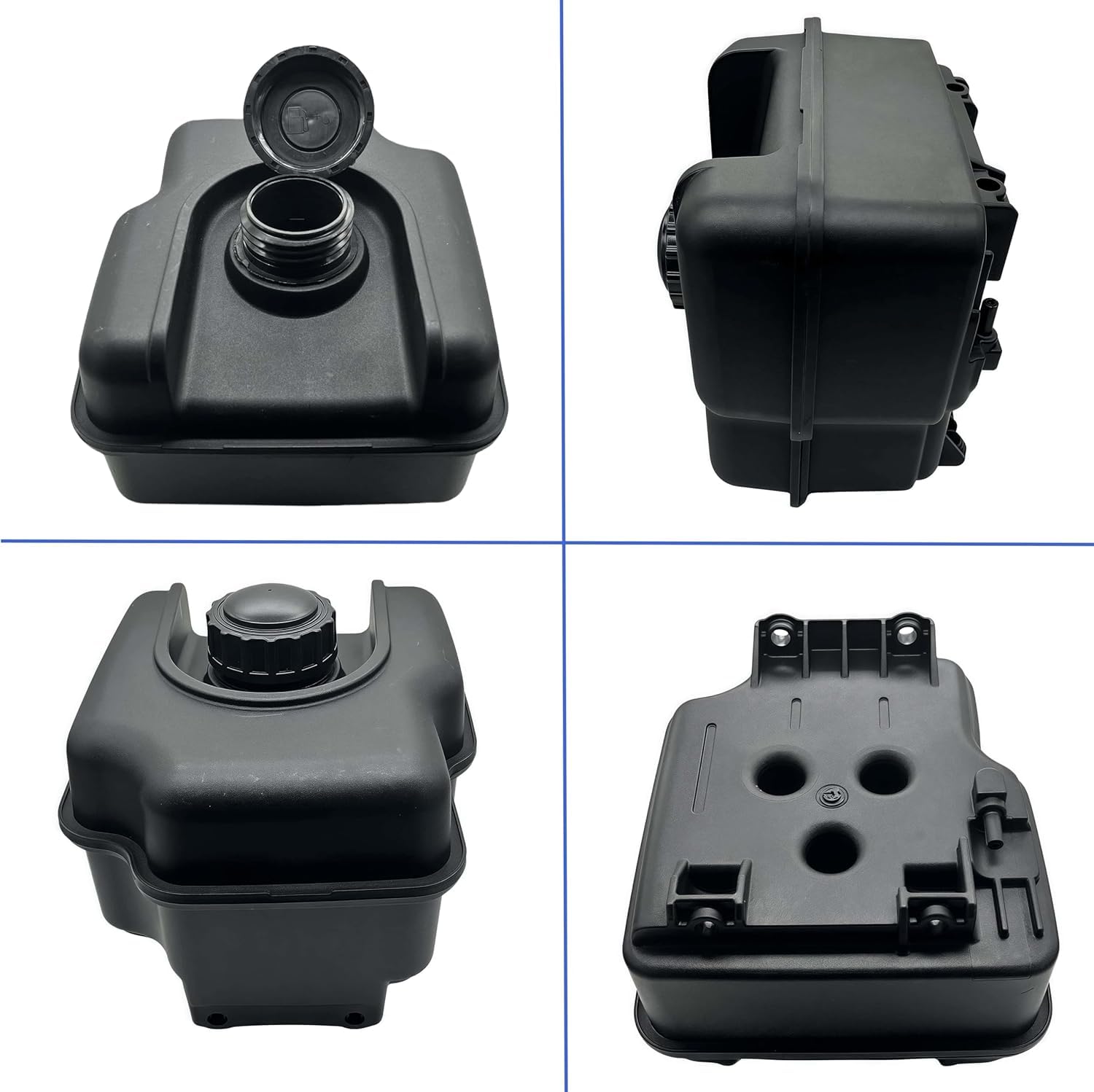 Depósito de combustible 799863 compatible con la mayoría de motores modelo 121000 122000, sustituye a Briggs Stratton 694260 698110 695736 697779 cortacésped