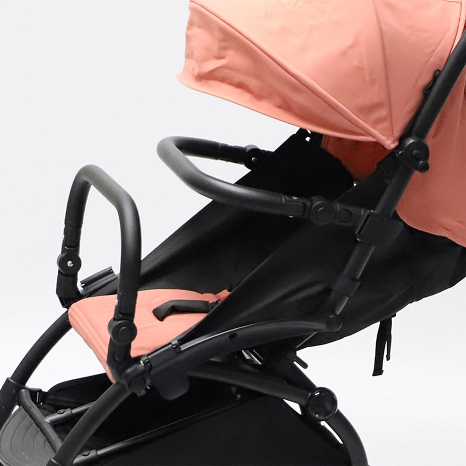 Pram Infant Pushchair Armrest Bumper Baby Stroller with Adjust Angles Stroller Accessories