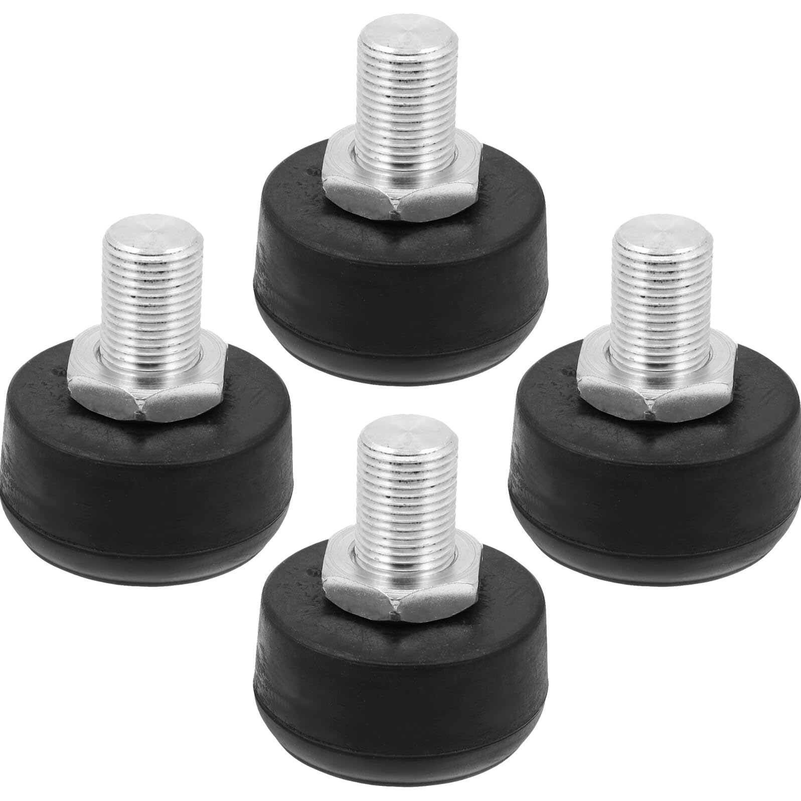 Mikinona 4 Pièces Butées de Frein Patins à roulettes Caoutchouc Résistant Remplacement Silencieux pour Stabilité et Contrôle Sûr sur Rollers Quad