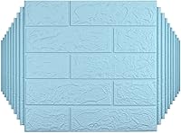 Vista 17 de 20 paneles de pared 3D plateados, cobertura de 29 pies cuadrados, adhesivo imprimible con paneles de pared de espuma de polietileno autoadhesivos