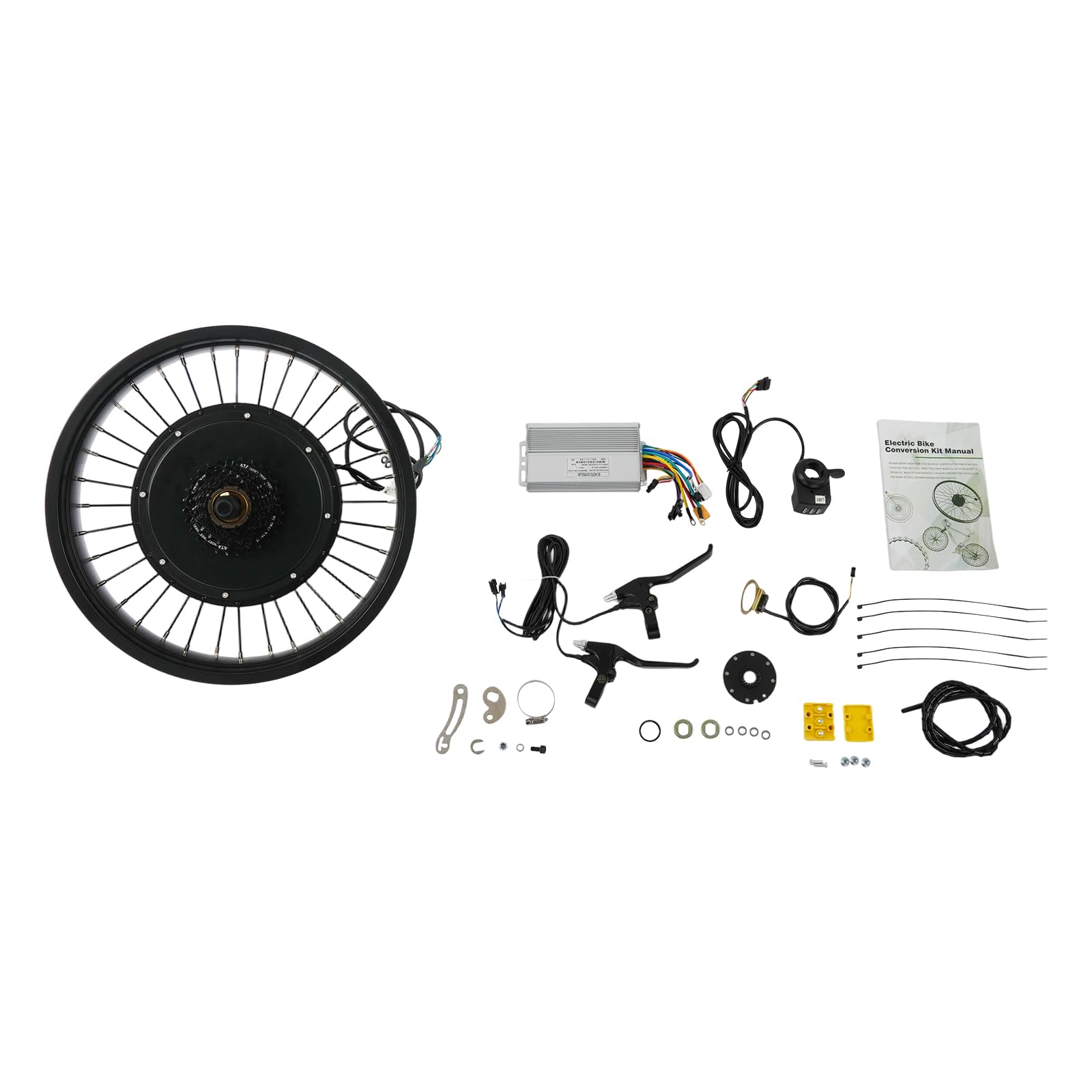 20 inch E-bike conversiekit, 48 V, 1000 W, achterwiel, naafmotor
