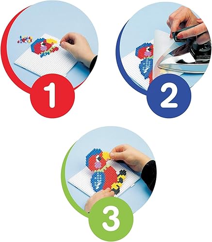 Miniatura 2 de Hama 207-33 1000 Cuentas de color rojo cereza